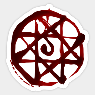 Alphonse blood seal Sticker